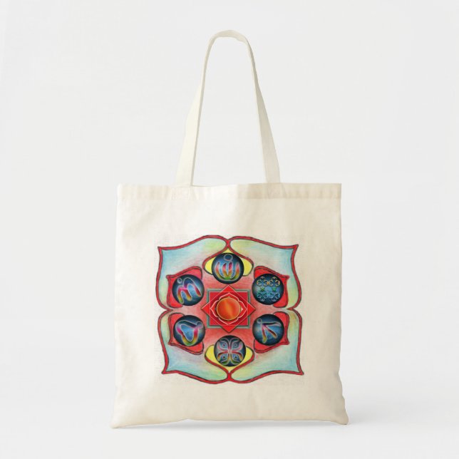 The Base Chakra Tote Bag (Front)