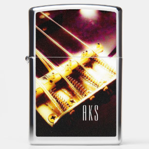 The Base of a Bass Zippo Lighter
