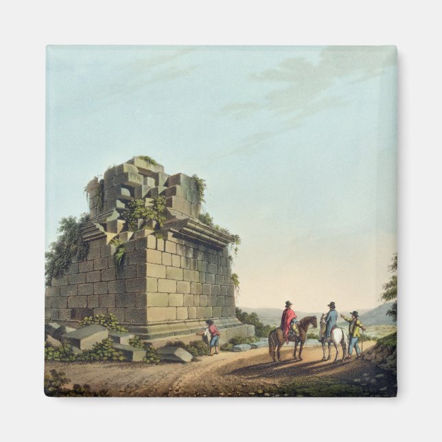 The Base of a Colossal Column near Syracuse, plate Magnet (Front)