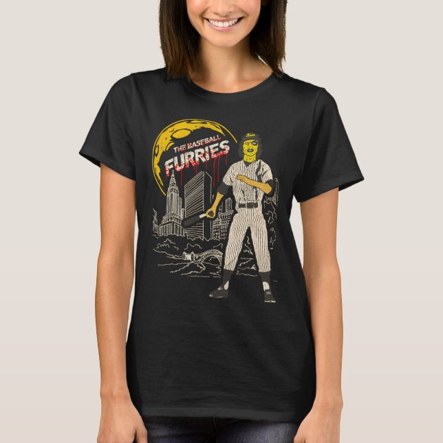 The Baseball Furies Blood Moon  T-Shirt (Front)