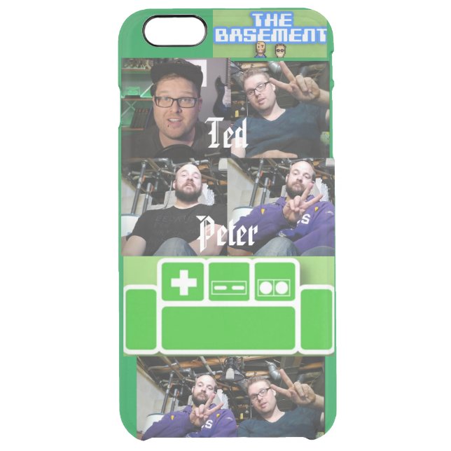 The Basement Clear iPhone Case (Back)