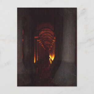 The Basilica Cistern of Istanbul Photo Postcard