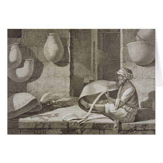 The Basket Maker, from Volume II Arts and Trades o Cards (Front Horizontal)