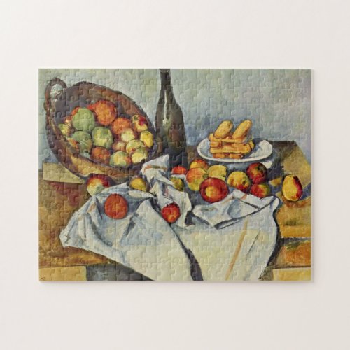 The Basket of Apples by Paul Cezanne Jigsaw Puzzle