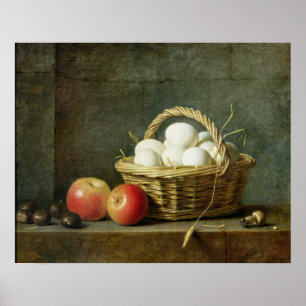 The Basket of Eggs, 1788 Poster