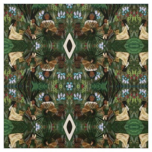 The Basket Weavers Fabric