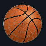 The Basketball Bullseye  Dart Board<br><div class="desc">The Basketball Bullseye Dartboard is a game-changing fusion of two beloved sports, basketball, and darts! This innovative dartboard design combines the thrill of shooting hoops with the precision of darts, creating an exciting and competitive game for players of all ages. It features a visually striking and large-scale basketball design, complete...</div>