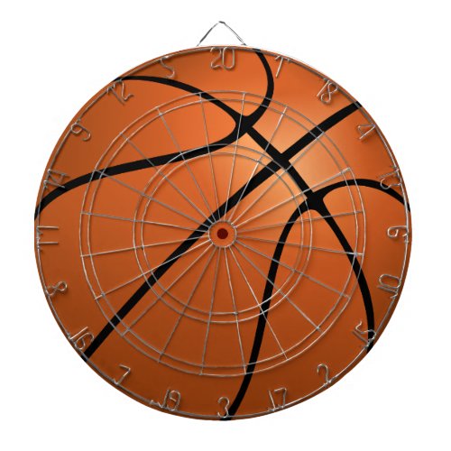 The Basketball Bullseye  Dart Board