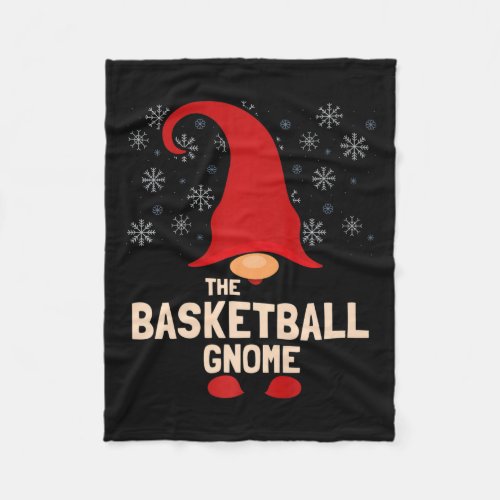 The Basketball Christmas Gnome Pajama Premium 1  Fleece Blanket