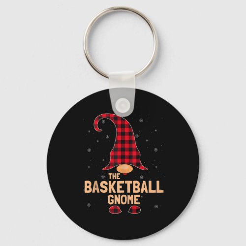 The Basketball Christmas Gnome Pajama Tank Top2  Keychain