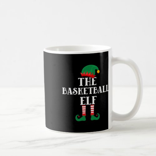 The Basketball Elf Cute Funny Christmas Pajama Mat Coffee Mug