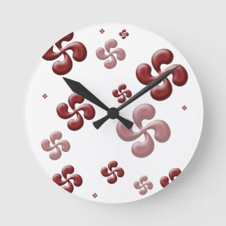 The Basque crosses 3d! Round Clock