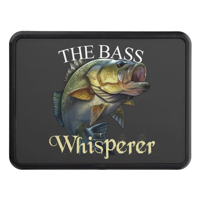 The Bass Whisperer Dark Hitch Cover (Front)