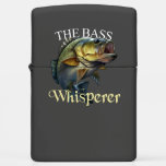 The Bass Whisperer Dark Zippo Lighter at Zazzle