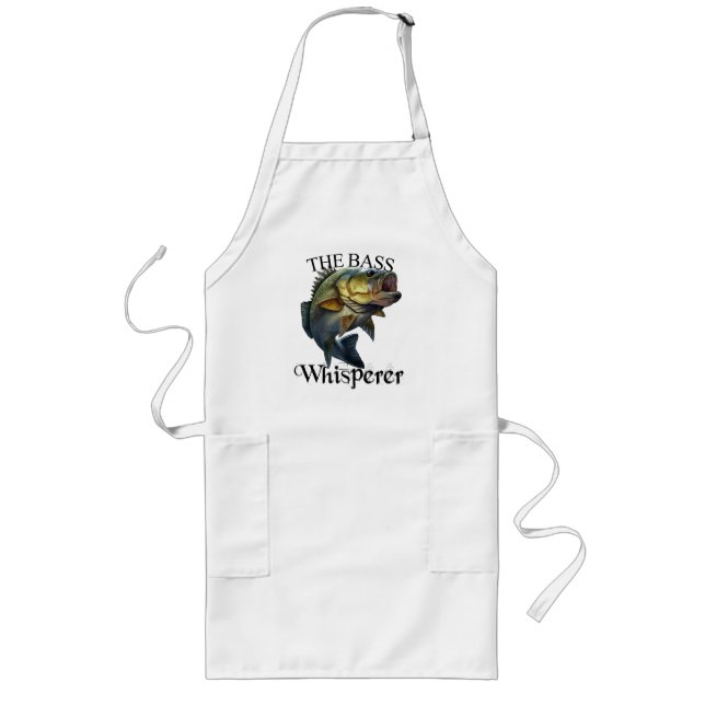 The Bass Whisperer Light Long Apron (Front)