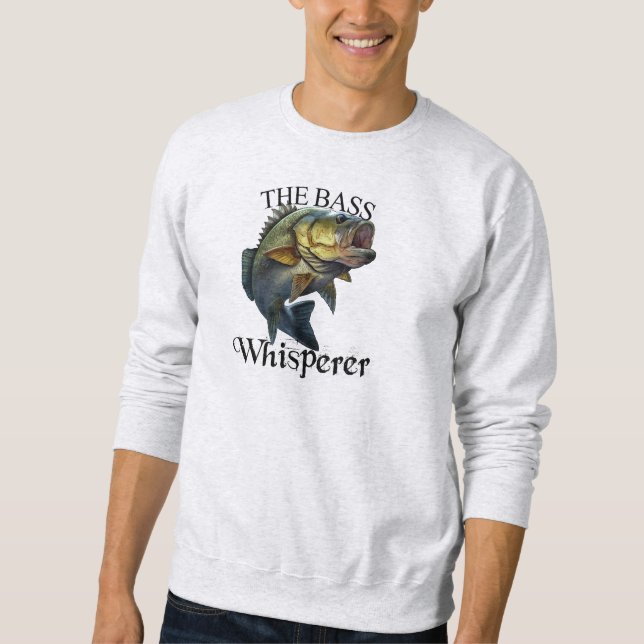 The Bass Whisperer Light Sweatshirt (Front)