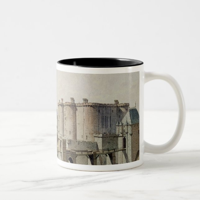 The Bastille in 1420 Two-Tone Coffee Mug (Right)