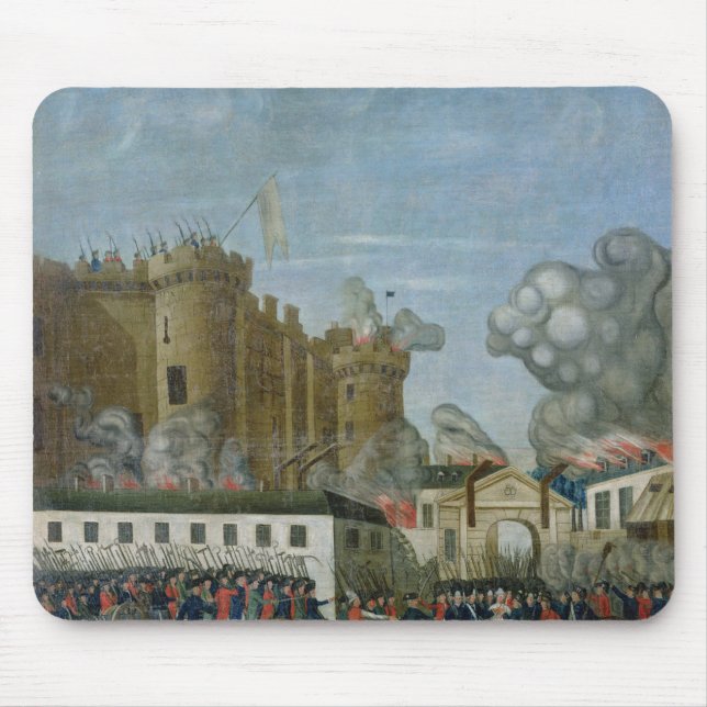 The Bastille Prison, 14th July 1789 Mouse Pad (Front)