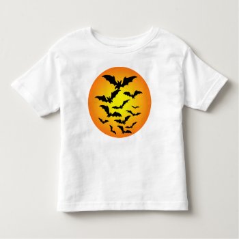 The Bat Of Halloween - Toddler T-shirt by cadeauxpourtoutesocc at Zazzle