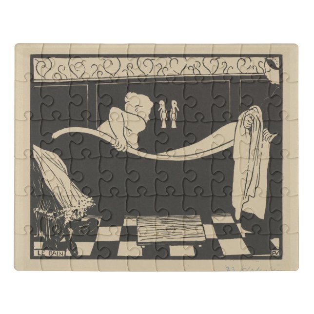 The Bath Le Bain Jigsaw Puzzle (Puzzle Horizontal)