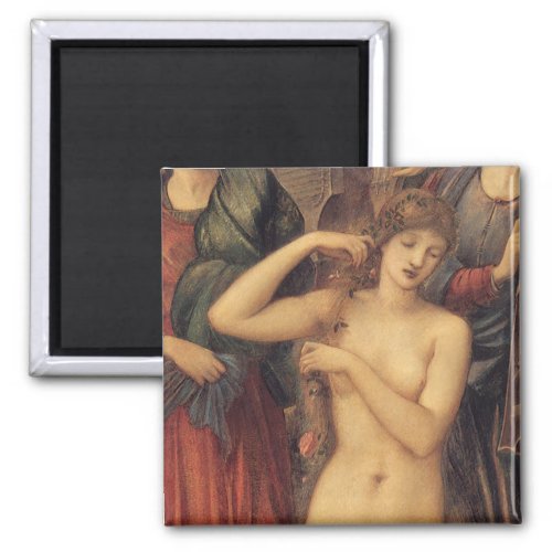 The Bath of Venus by Sir Edward Coley Burne_Jones Magnet