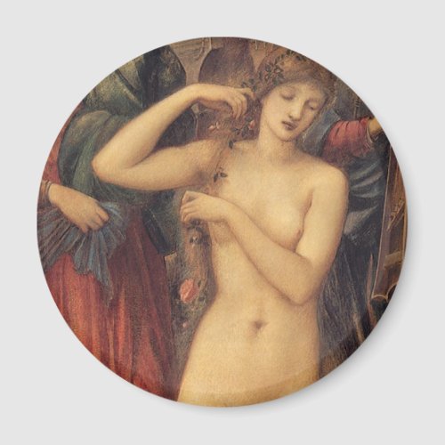 The Bath of Venus by Sir Edward Coley Burne_Jones Magnet