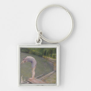 The Bather, or The Diver, 1877 Keychain