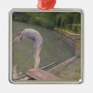 The Bather, or The Diver, 1877 Metal Ornament