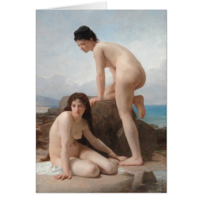 The Bathers by William-Adolphe Bouguereau Cards (Front)