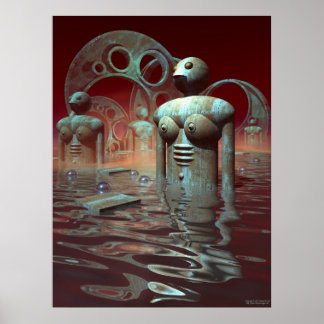 The Bathers Poster