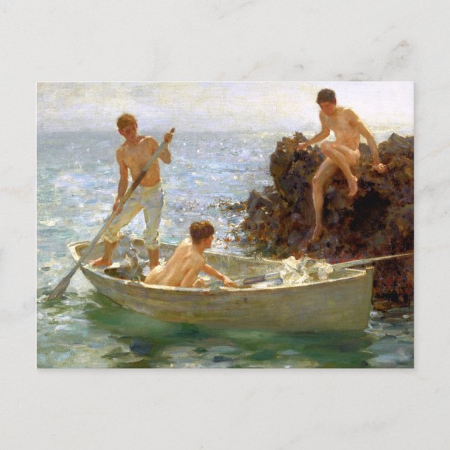 The Bathing Cove Postcard (Front)