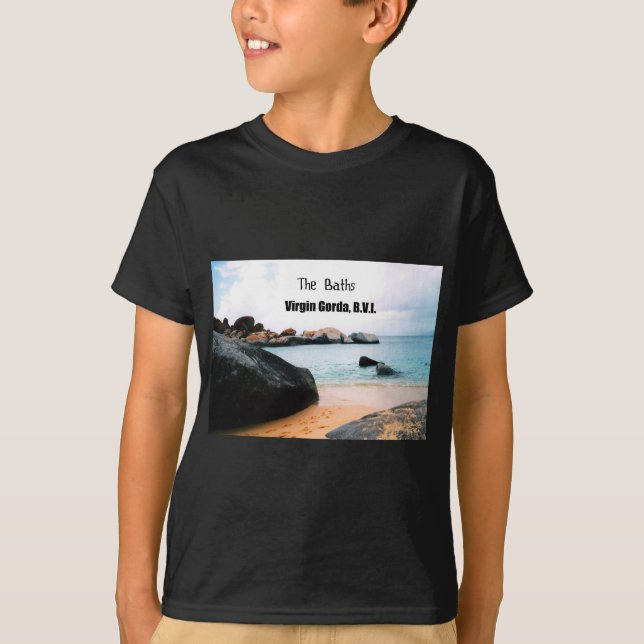 The Baths, Virgin Gorda B.V.I. T-Shirt (Front)