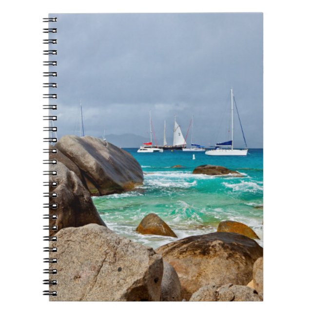 The Baths, Virgin Gorda, British Virgin Islands Notebook (Front)