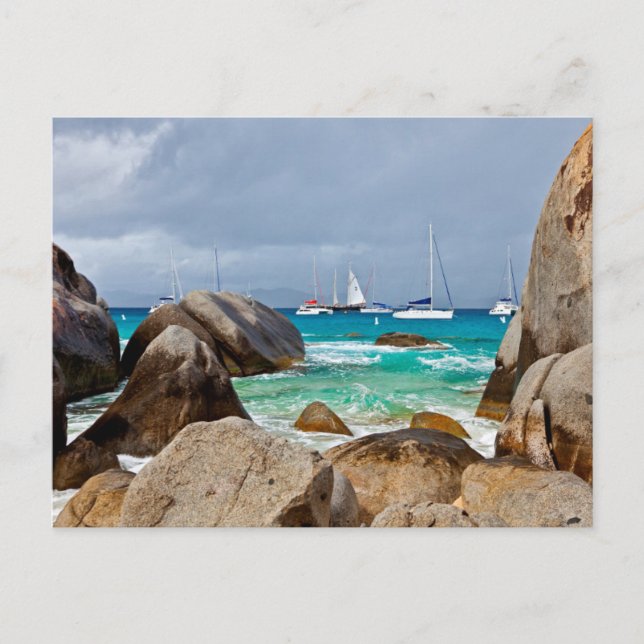The Baths, Virgin Gorda, British Virgin Islands Postcard (Front)