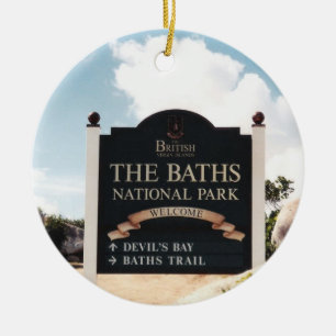 The Baths - Virgin Gorda Ceramic Ornament