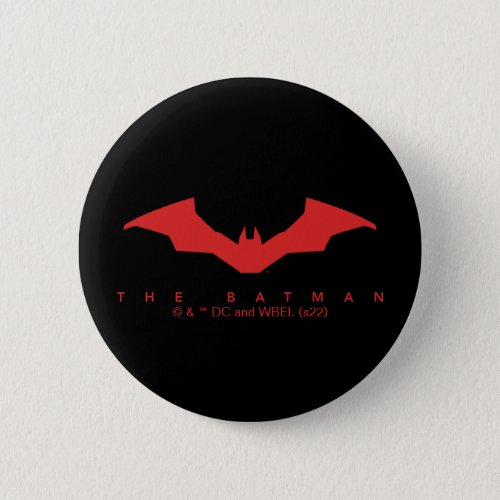 The Batman Bat Logo Button