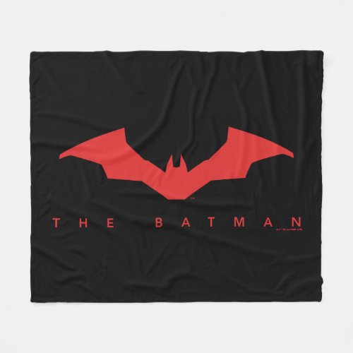 The Batman Bat Logo Fleece Blanket