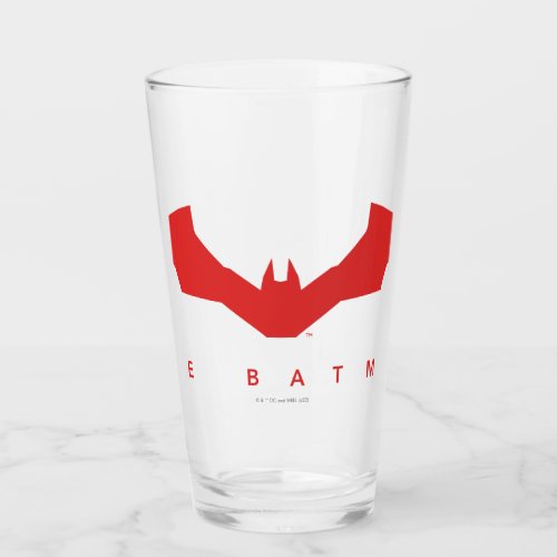 The Batman Bat Logo Glass