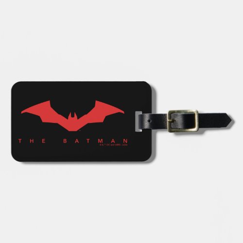The Batman Bat Logo Luggage Tag