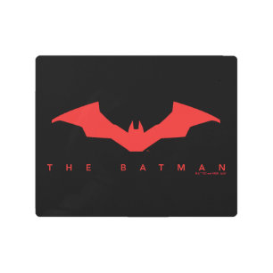 The Batman Bat Logo Metal Print