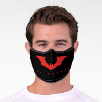 The Batman Bat Logo Premium Face Mask
