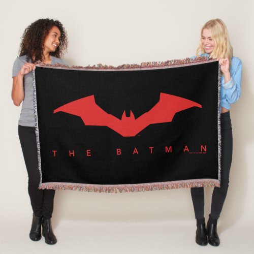 The Batman Bat Logo Throw Blanket