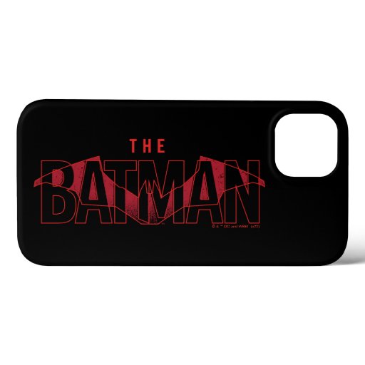 The Batman Bat Overlaid Logo iPhone 13 Case