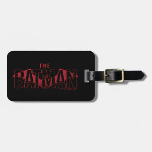 The Batman Bat Overlaid Logo Luggage Tag