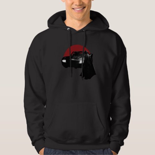 The Batman  Batmobile Graphic Hoodie