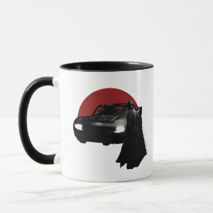 The Batman & Batmobile Graphic Mug