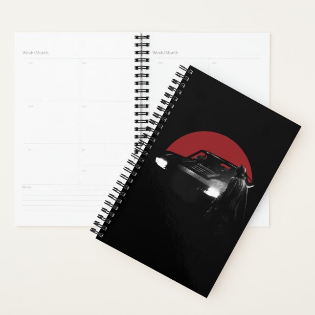 The Batman & Batmobile Graphic Planner (Display)