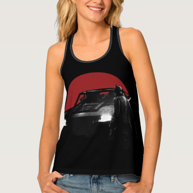 The Batman & Batmobile Graphic Tank Top (Front)