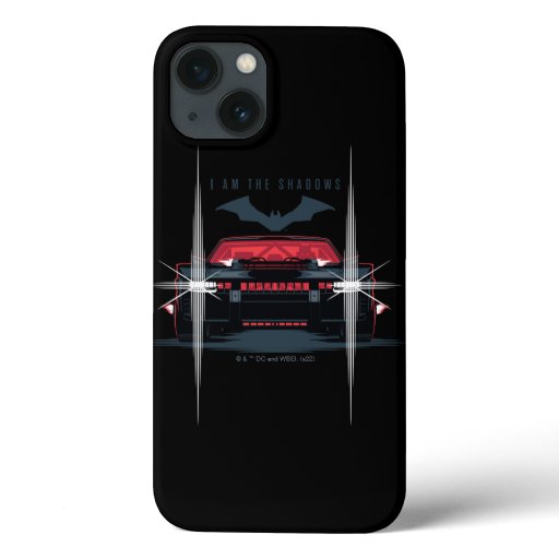 The Batman Batmobile - I Am The Shadows iPhone 13 Case