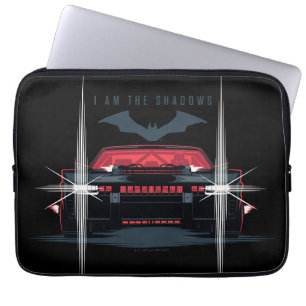 The Batman Batmobile - I Am The Shadows Laptop Sleeve